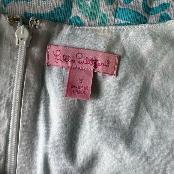 Lilly Pulitzer Mila Shift Dress Size 6 - Picture 7 of 8